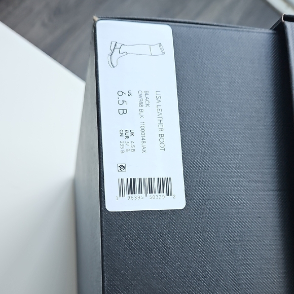 NWT Coach Lisa Boot - Black Over-the-Knee Boot - Picture 10 of 15